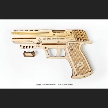 Pistolet Wolf-01 - UGEARS